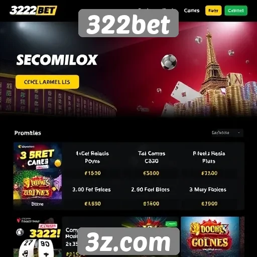 Promoções do site 322bet atraem novos usuários