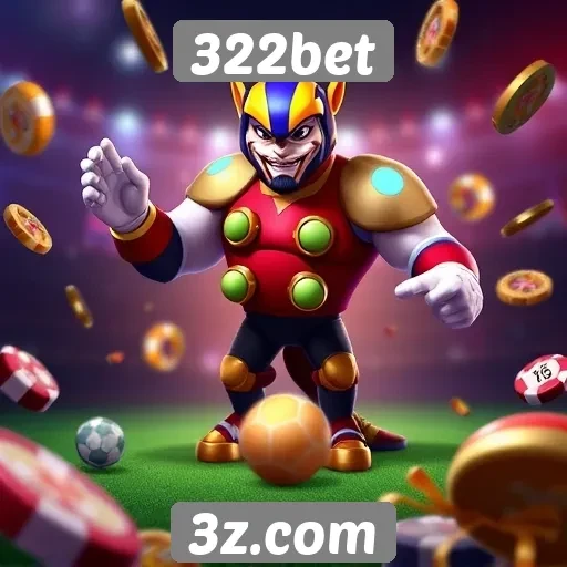 Visão geral das ofertas de jogos no 322bet