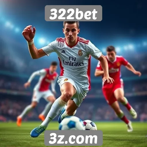 Apostas esportivas no 322bet atraem jogadores